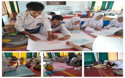 Kelas X Fase E SMKS BINONG PERMAI melaksanakan P5 Kurikulum Merdeka dengan tema: Kearifan Lokal